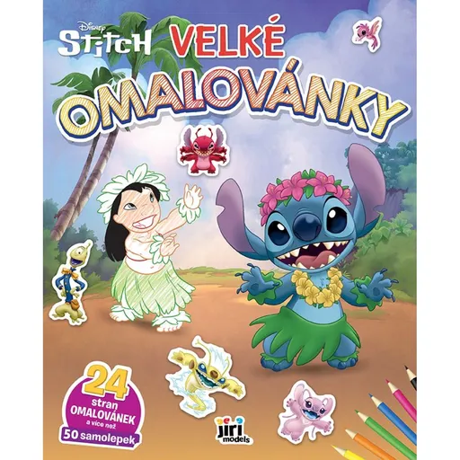 Velké omalovánky Lilo & Stitch