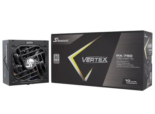 SEASONIC zdroj 750W VERTEX, 80+ PLATINUM, 135 mm, ATX