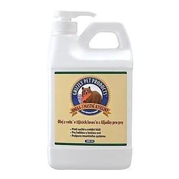 Grizzly lososový olej Salmon Oil Plus 2000ml (693804806109)