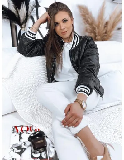 Dámská bunda BOMBER černá