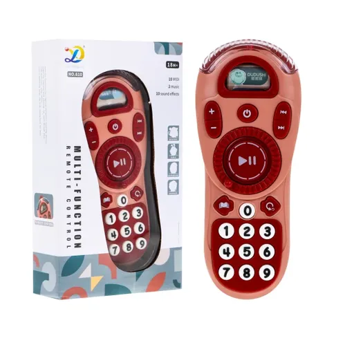 Interaktivní dálkový ovladač pro děti růžový