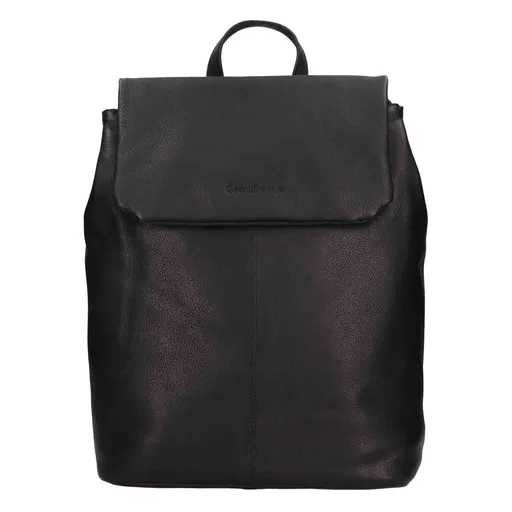 Dámský kožený batoh SendiDesign Betty - černá