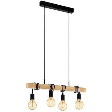 Eglo - Lustr na lanku 4xE27/60W/230V (87822)