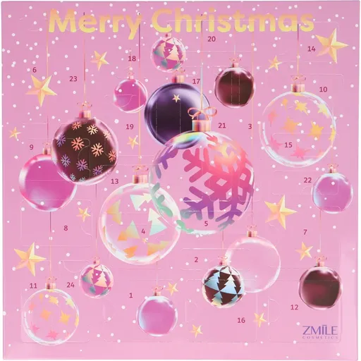 ZMILE COSMETICS Advent Calendar 3D Christmas Balls adventní kalendář