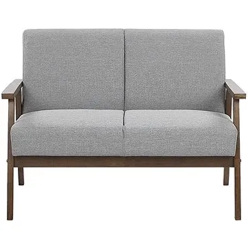 2místná BELIANI šedá ASNES (beliani_236711)