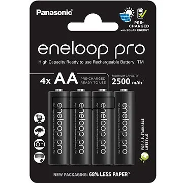 Panasonic eneloop HR6 AA 3HCDE/4BE PRO N (HR-3UWXB-4BP)