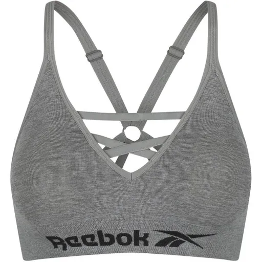 Reebok MARYNA Dámská podprsenka, šedá, velikost