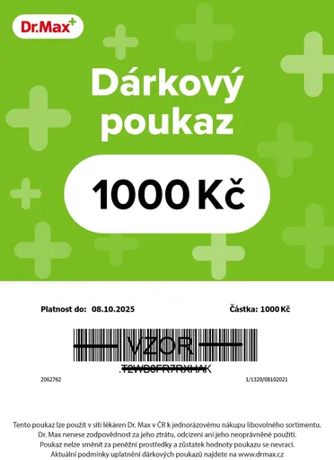 Dr. Max poukázka 1000