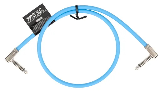 Ernie Ball Flex Patch Cable 24" Blue