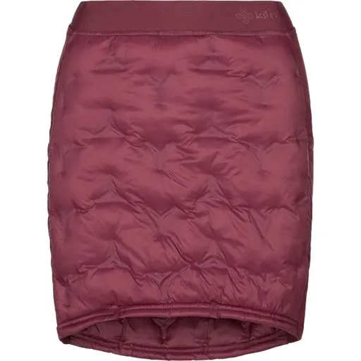 KILPI LIAN Dámská zateplená sukně, červená, velikost