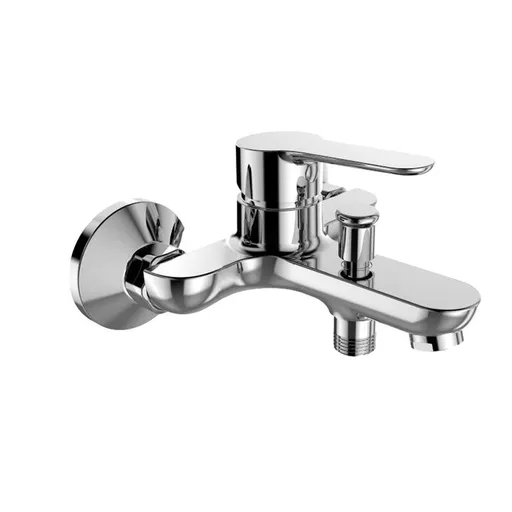 Mereo Vanová nástěnná baterie, Zuna, 100 mm, bez příslušenství, chrom CB901A03Z