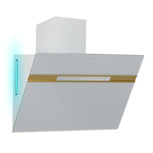 Klarstein Digestoř Alina, EEK A, Dotykové, LED osvětlení, Odsávání/recirkulace, 600 m³/h