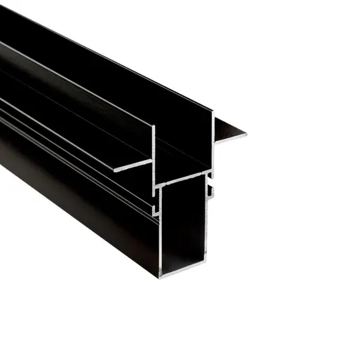 Light Impressions Deko-Light Combo vestavný profil pro trafa s křídly s křídly, 13mm, 1m černá 970834