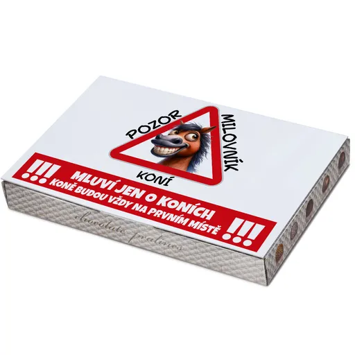 Bonboniera Pozor milovník koní