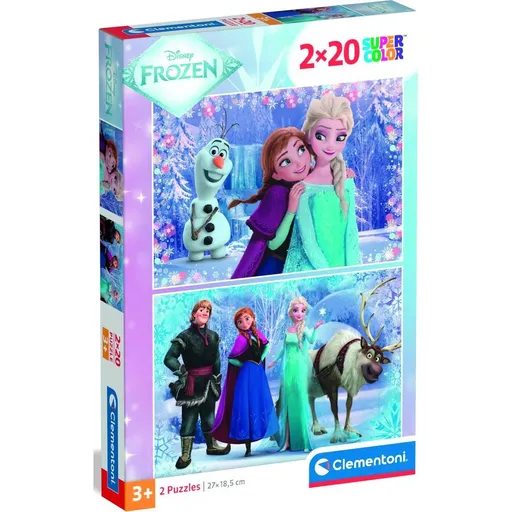 Clementoni puzzle 2X20 Ledové Království 2
