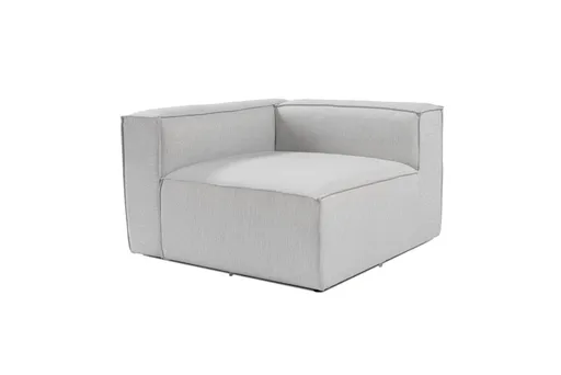 Křeslo / Jednomístná pohovka Fora L1 - Light Grey