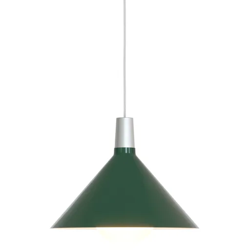 Závěsná lampa BOWER 35 cm, zelená, hliník, Tala