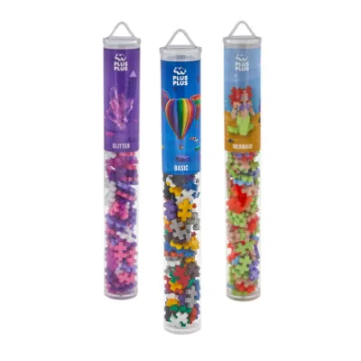 2+1 Plus-Plus (100ks) Tuba Basic Glitter Mořská Panna