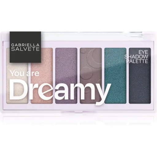 Gabriella Salvete Eyeshadow 6 Shades Palette paleta očních stínů odstín You are Dreamy 12 g
