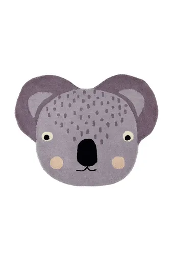 Vlněný koberec OYOY Koala 85 x 100 cm