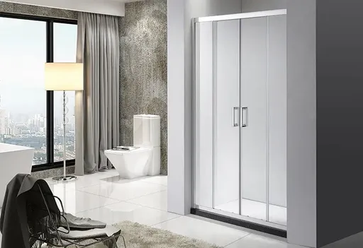 OLSEN SPA Sprchové dveře VILAR Barva rámu Hliník leštěný, Rozměr A 130, Rozměr C 190, Směr zavírání Univerzální Levé / Pravé, Výplň Čiré bezpečnostní sklo 6 mm OLBENW102913CC