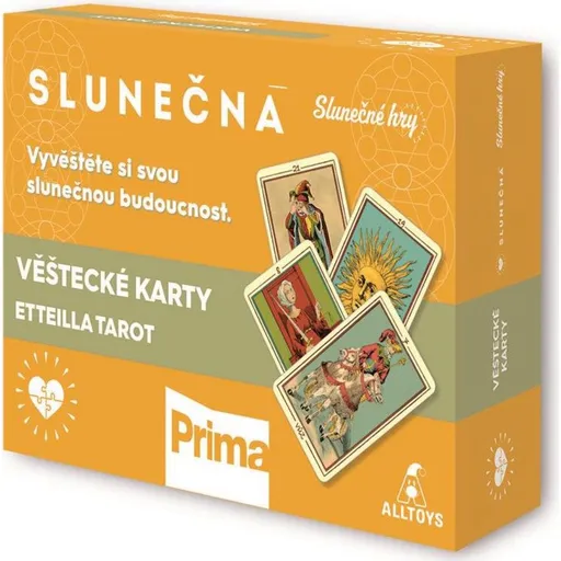 Slunečná - Luxusní věštecké karty
