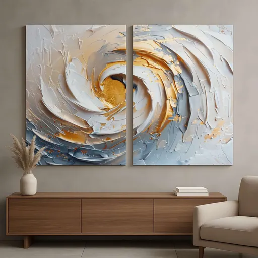 Dekorativní obraz na plátně (2 kusy) DEV7