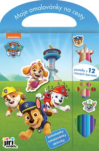 Moje omalovánky na cesty Tlapková patrola