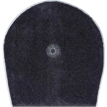 GRUND CRYSTAL LIGHT Předložka na víko od WC 47x50 cm, antracitová (B2440-004068)