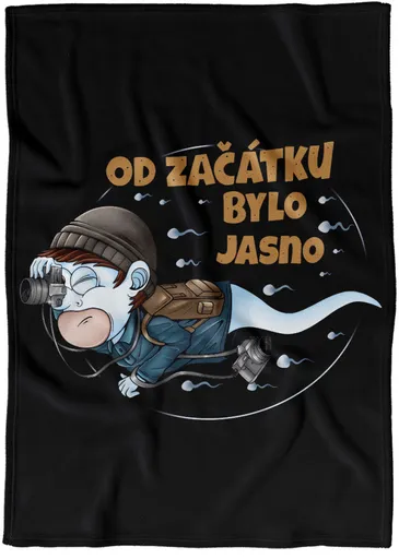 Deka Fotograf - spermie (Podšití beránkem: NE)