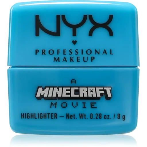 NYX Professional Makeup A Minecraft Movie rozjasňovač odstín Diamond Drip 8 g