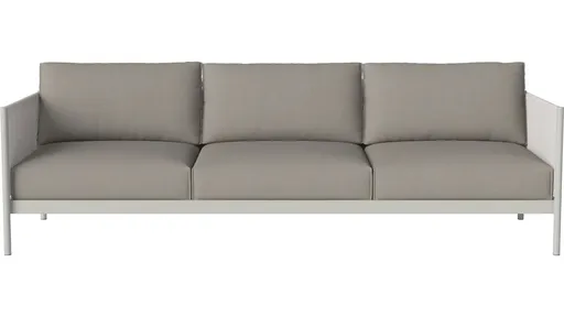 Zahradní sedací souprava Track, trojmístná, více variant - Bolia Potah: Brezza, šedá