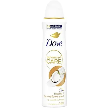 Dove Coconut & Jasmine Flower antiperspirant ve spreji 150ml (8720181291494)