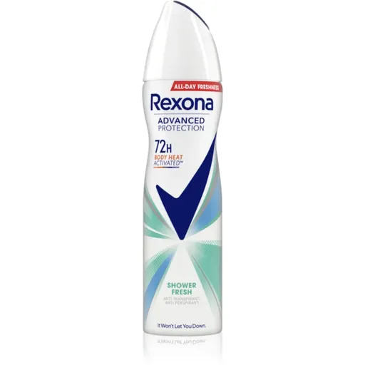 Rexona Advanced Protection Shower Fresh antiperspirant sprej 150 ml