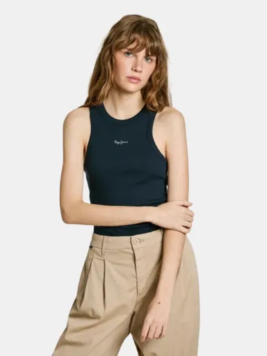 Pepe Jeans dámské černé tílko MARIAN PL506035999 L