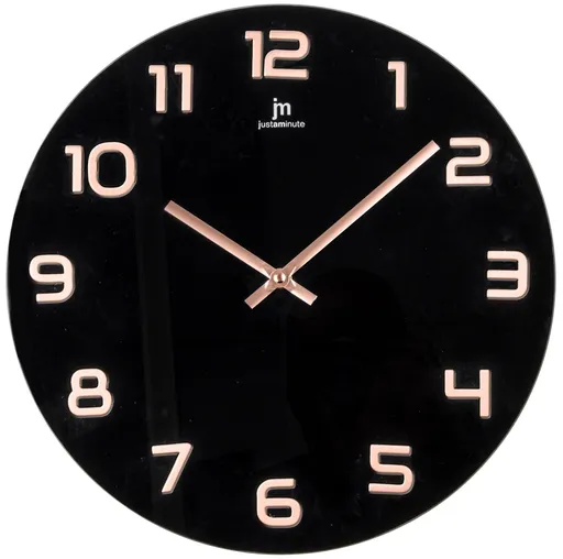 Lowell Designové nástěnné hodiny 14897NR