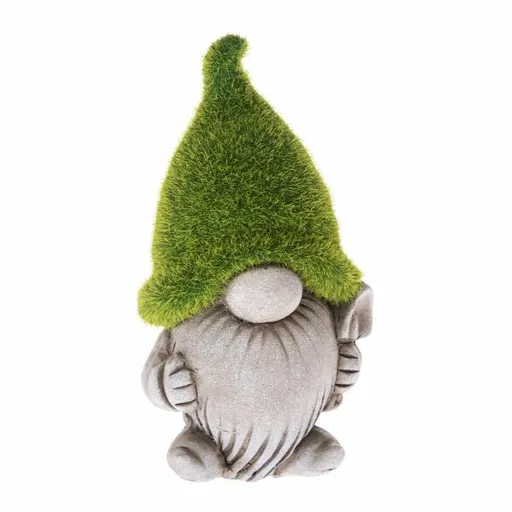 Zahradní dekorace skřítek s lopatkou, keramika, 10,5 x 18,5 x 8,5 cm