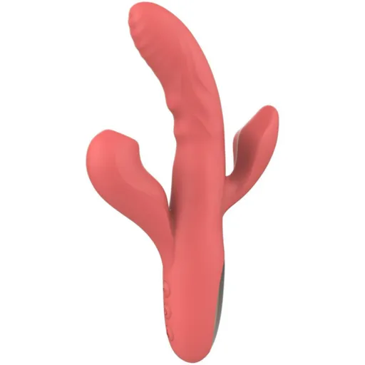 Adore Silikonový tlakový vibrátor 3v1 Coraline