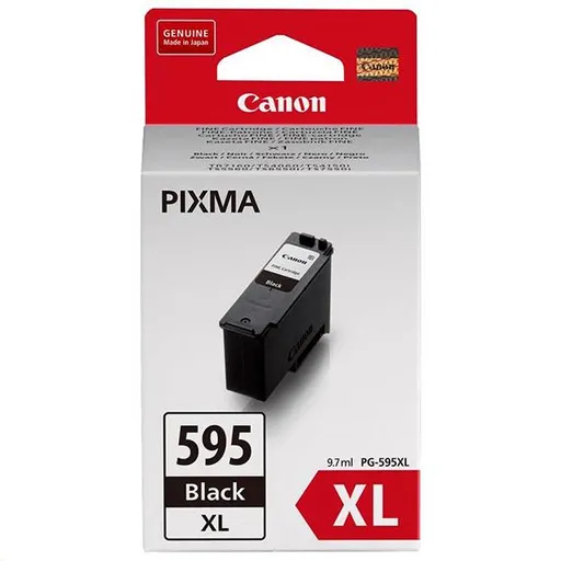 CANON PG-595-XL BK - originální cartridge, černá, 300 stran