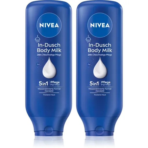 NIVEA In-Shower sprchové mléko výhodné balení