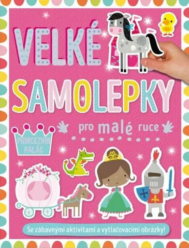 Velké samolepky pro malé ruce Princeznin palác - Machell Dawn