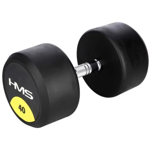 HMS HG PRO 40 KG Jednoruční činka, černá, velikost 40 KG