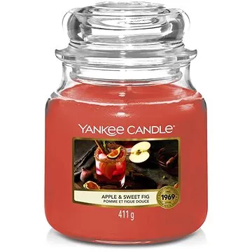 YANKEE CANDLE Apple & Sweet Fig 411 g (5038581147734)