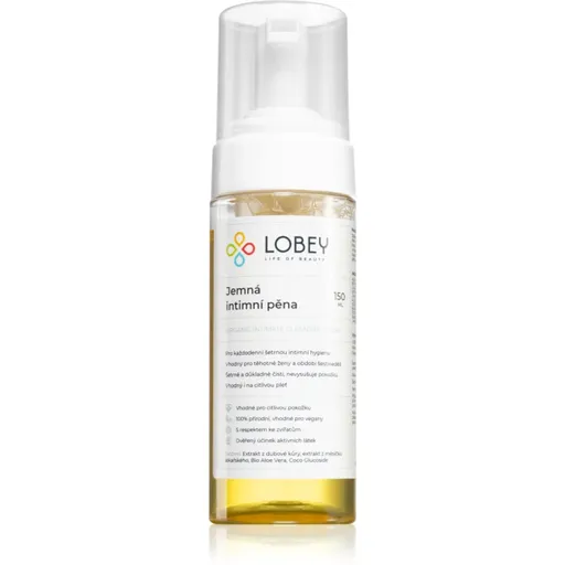 Lobey Body Care mycí pěna na intimní partie 150 ml