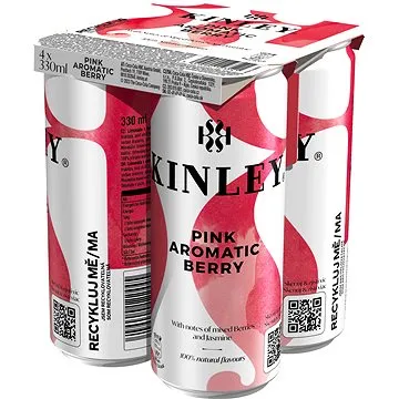 Kinley Bitter Rose 4x0,33l plech (5449000298256)