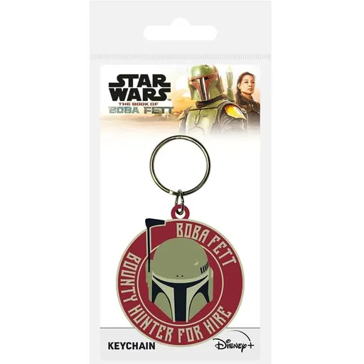 Klíčenka gumová Star Wars Boba Fett