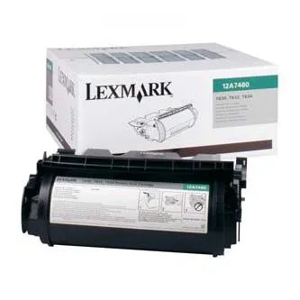 LEXMARK 12A7460 - originální toner, černý, 5000 stran