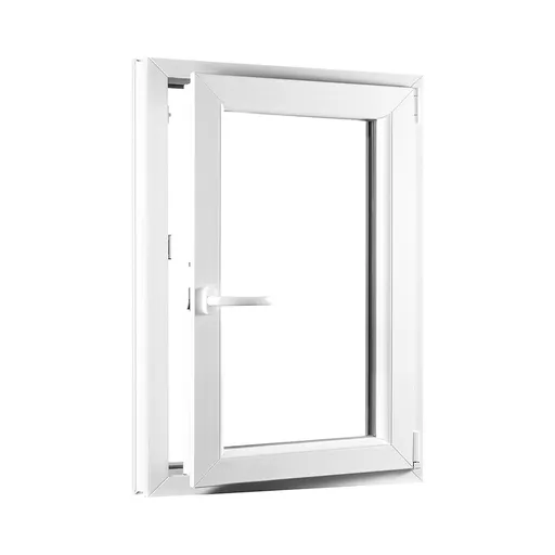 Jednokřídlé plastové okno REHAU Smartline+, otvíravo-sklopné pravé - SKLADOVÁ-OKNA.cz - 650 x 1000