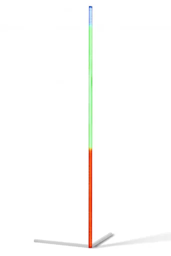 AZzardo AZ4755 stojací lampa Johnny RGB Floor bílá