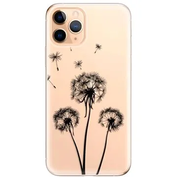 iSaprio Three Dandelions - black pro iPhone 11 Pro (danbl-TPU2_i11pro)